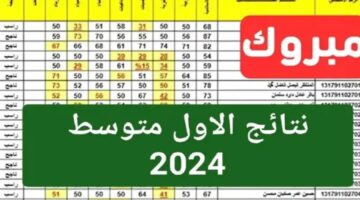 طريقة الاستعلام عن نتائج الثالث متوسط 2024 محافظة الكرخ 1 وجميع المحافظات العراقية الدور الأول وعبر موقع  ملازمنا ونتائجنا