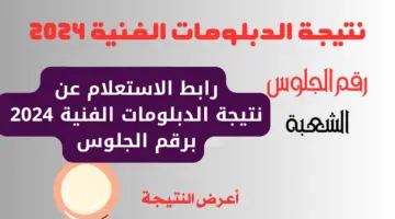 النتيجة الآن عبر fany.emis.gov.eg .. لينك نتائج الدبلومات الفنية 2024 صناعي و زراعي و تجارى موقع بوابة التعليم الفني برقم الجلوس والاسم