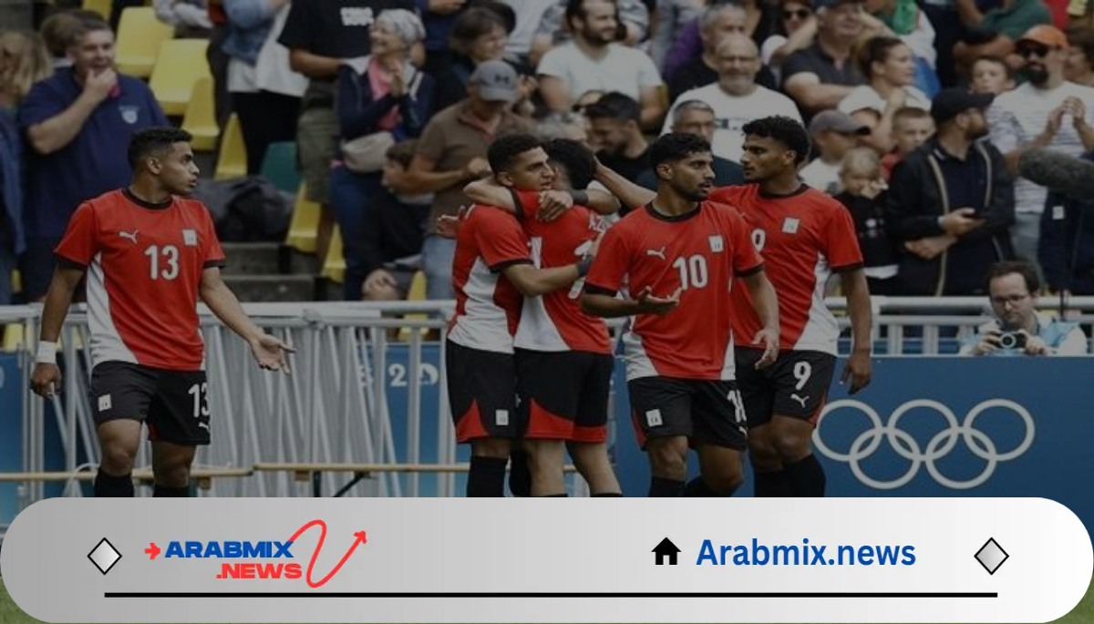 مباراة منتخب مصر الاولمبي وباراجواي في أولمبياد باريس 2024