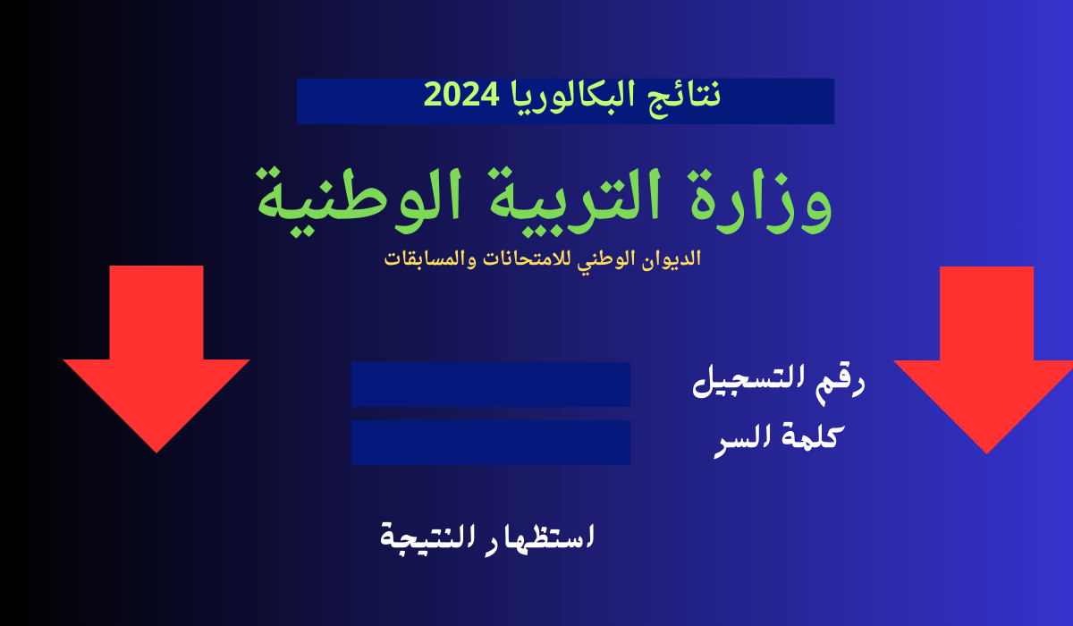 كيف اطلع نتيجة بكالوريا الجزائر من موقع وزارة التربية الوطنية Bac onec dz 2024 دورة جوان؟