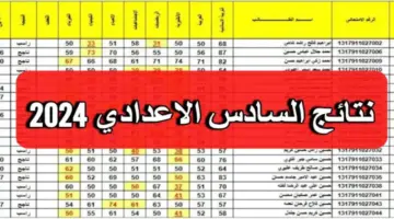 خطوة بـ خطوة .. استعلم الآن نتائج السادس مهني موقع نتائجنا 2024 بالرقم الامتحاني والاسم في عموم  المحافظات