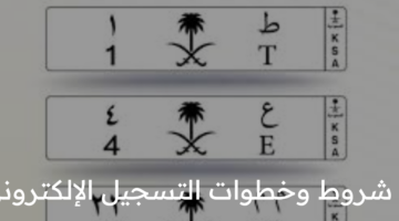 الإدارة للمرور السعودي توضح شروط وخطوات التسجيل الإلكتروني في مزاد اللوحات الإلكتروني