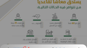 التأمينات الاجتماعية توضح تأثير السجل التجاري على معاش الوريث التقاعدي 1446